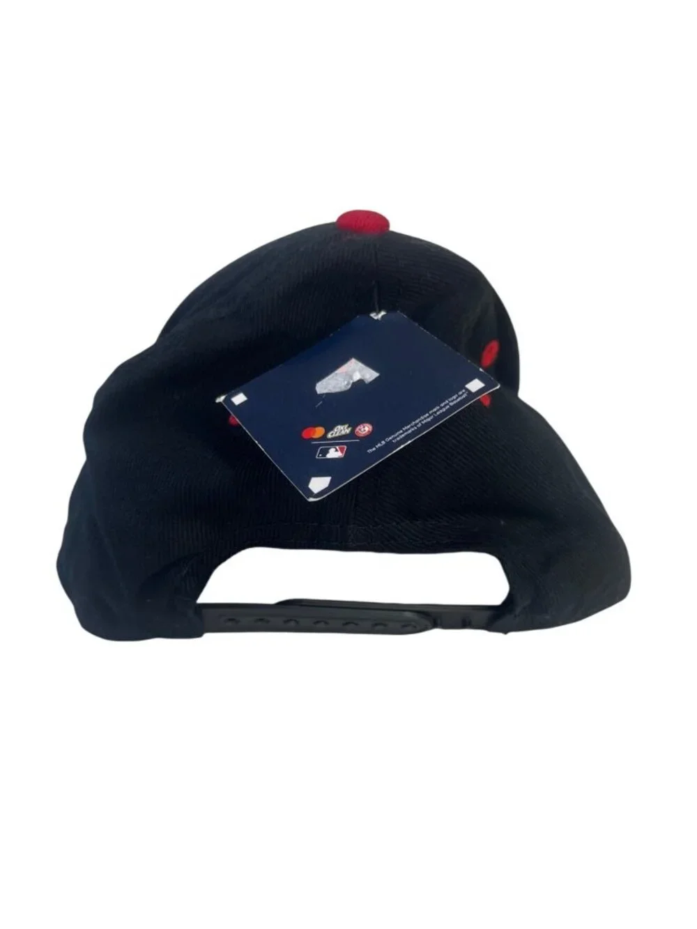 Cleveland Guardians Kids Adjustable Baseball Cap Hat Black Red New Fanwear